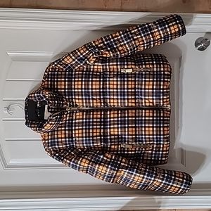 Michael Kors Plaid Puffer Jacket